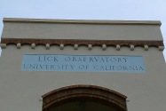 Lick Observatory UC, CA